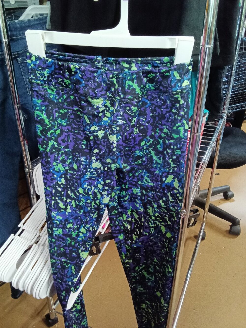 Marika Girls Printed Leggings Size L Multicolor